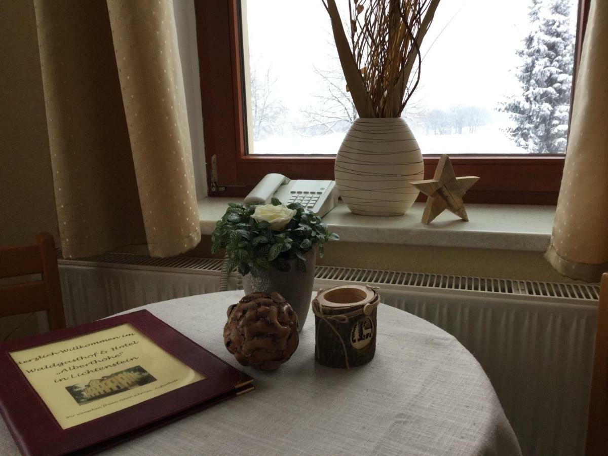 Waldgasthof & Hotel Alberthoehe 리히텐슈타인 외부 사진